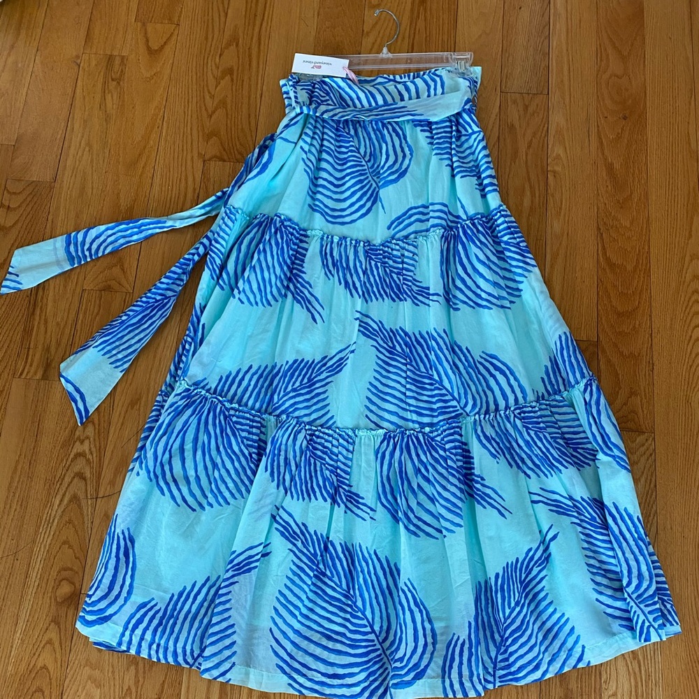 new w/ tags Palm Frond Maxi Skirt Vineyard Vines